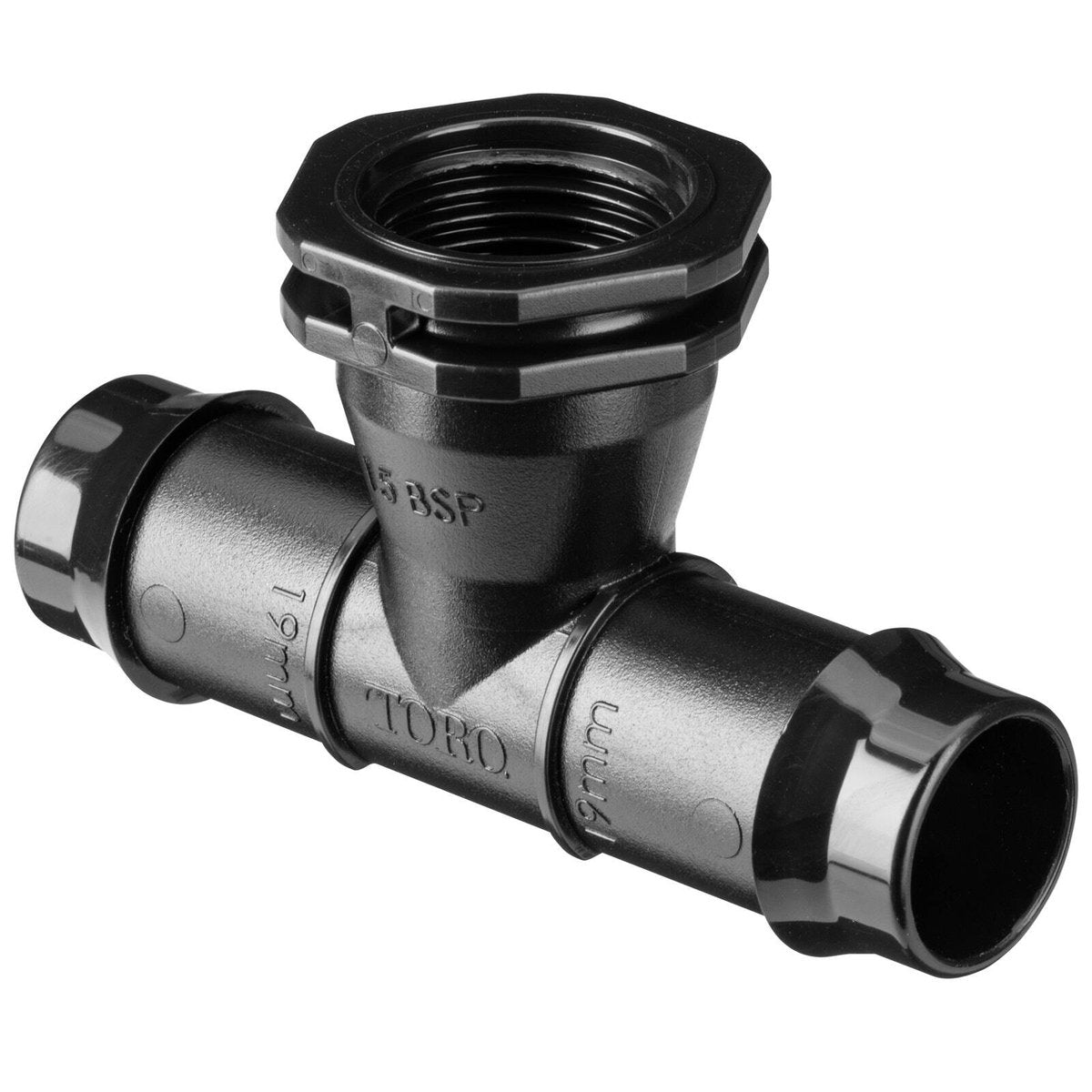 Toro Poly Threaded Tee - 19mm x 15mm - UV Stabilised - Durable