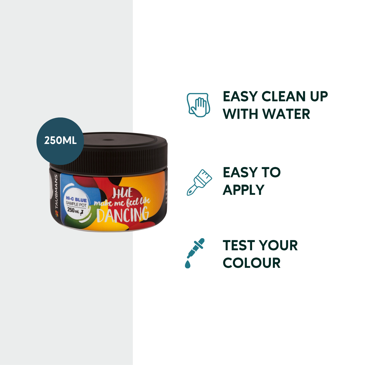 Taubmans Hi C Blue Sample Pot - 250ml