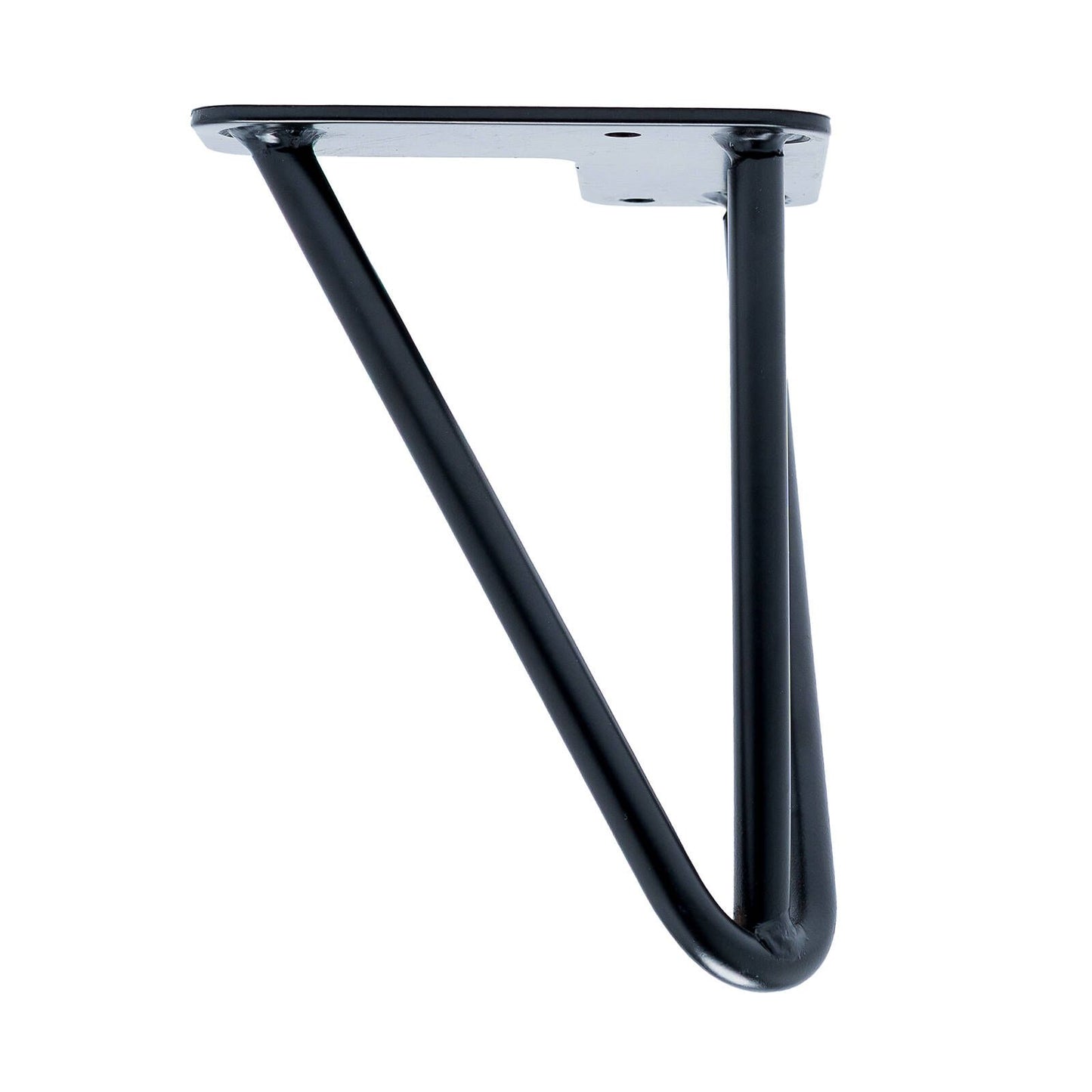 Taskmaster Hairpin Table Leg - 150 x 10mm - Matte Black