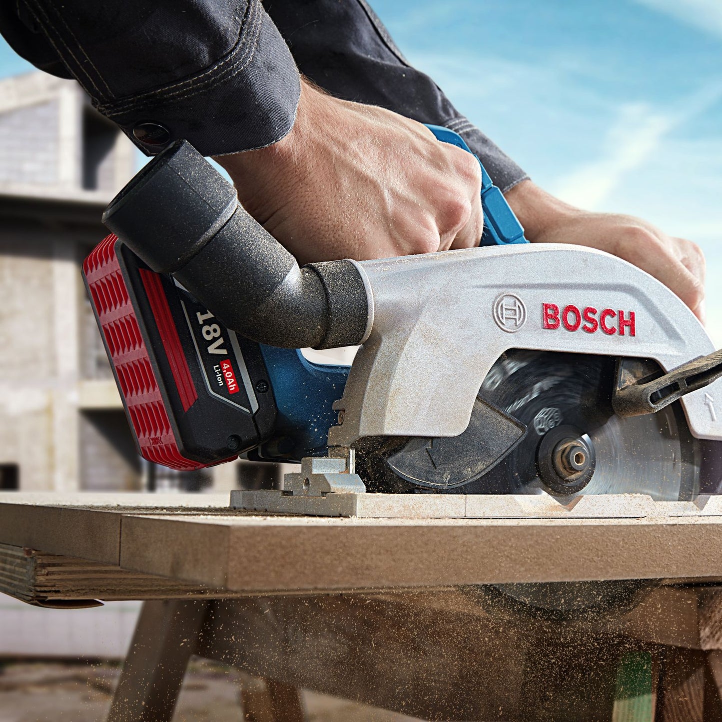 Bosch Circular Saw - 18V - 165mm - 5.0Ah Kit