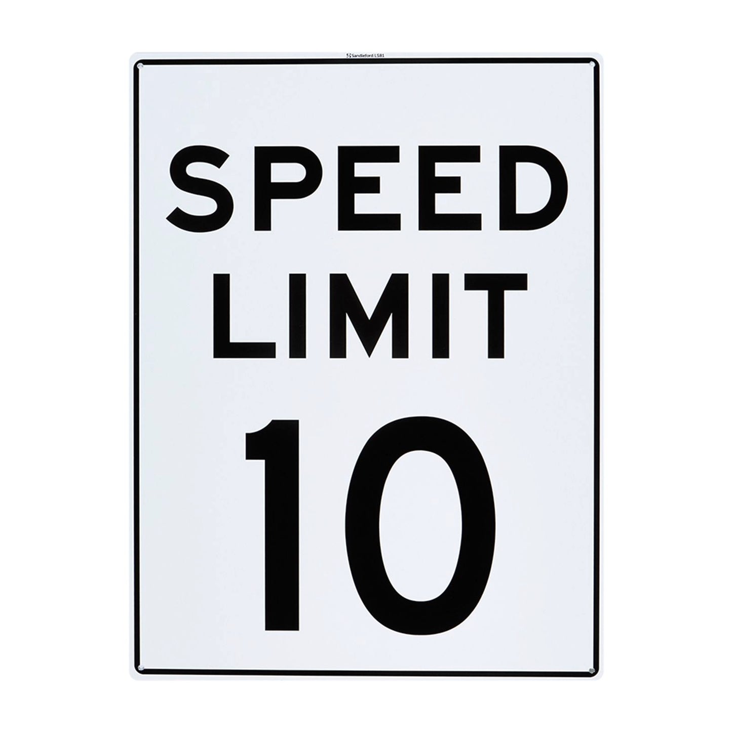 Sandleford Speed Limit Sign - 450 x 600mm