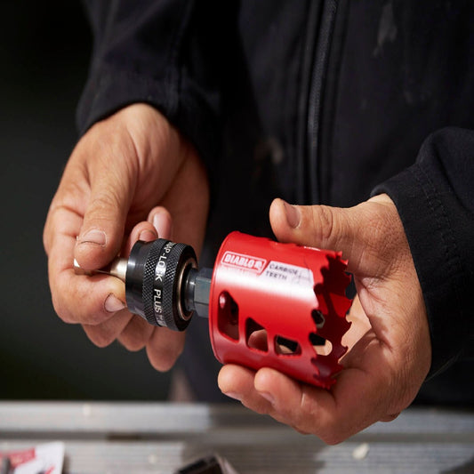 Diablo 3/8 Snap Lock Plus Mandrel System - 60mm Cutting Depth - 3/8” Hex Shank