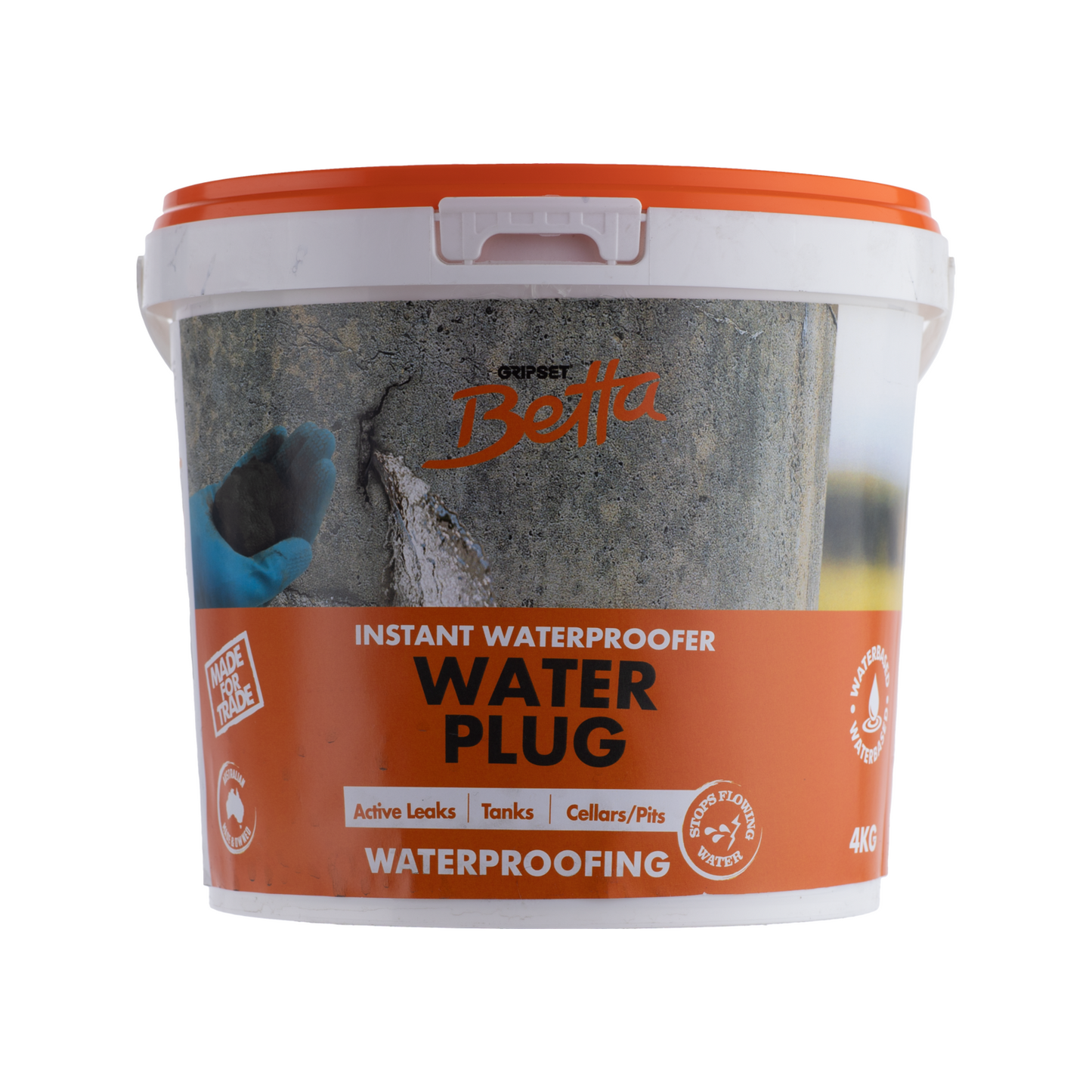 Gripset Betta Water Plug - 4kg