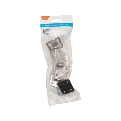 Taskmaster Square Eye Plate - 6mm - 40 x 25mm - 6 Pack