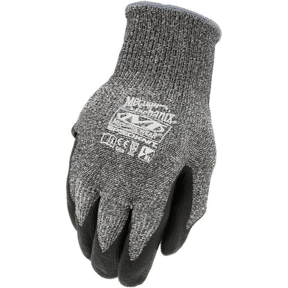 Mechanix Wear Large Speedknit CR5 Gloves - Cut Resistant - Black & Grey
