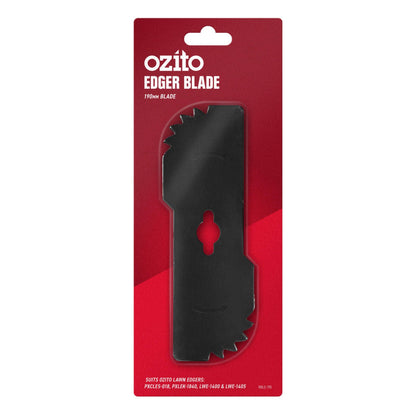 Ozito Pxc Replacement Lawn Edger Blade - 190mm - Black