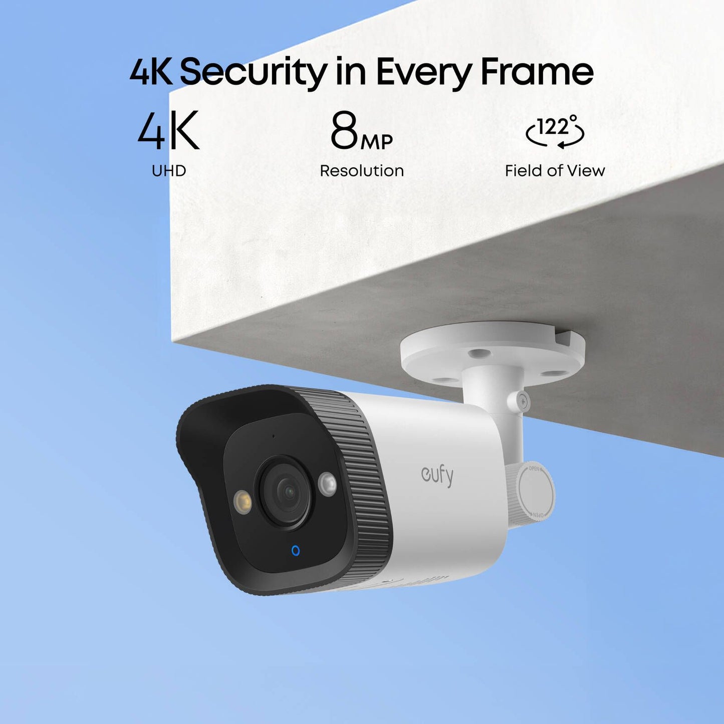 Eufy e40 NVR POE Security System - 4 Bullet Cameras