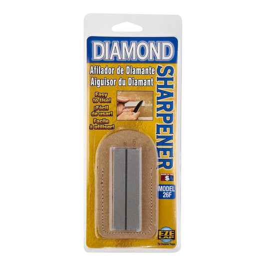Eze Lap Diamond Plate Sharpener - 25 x 75mm - Steel - Fine Grit