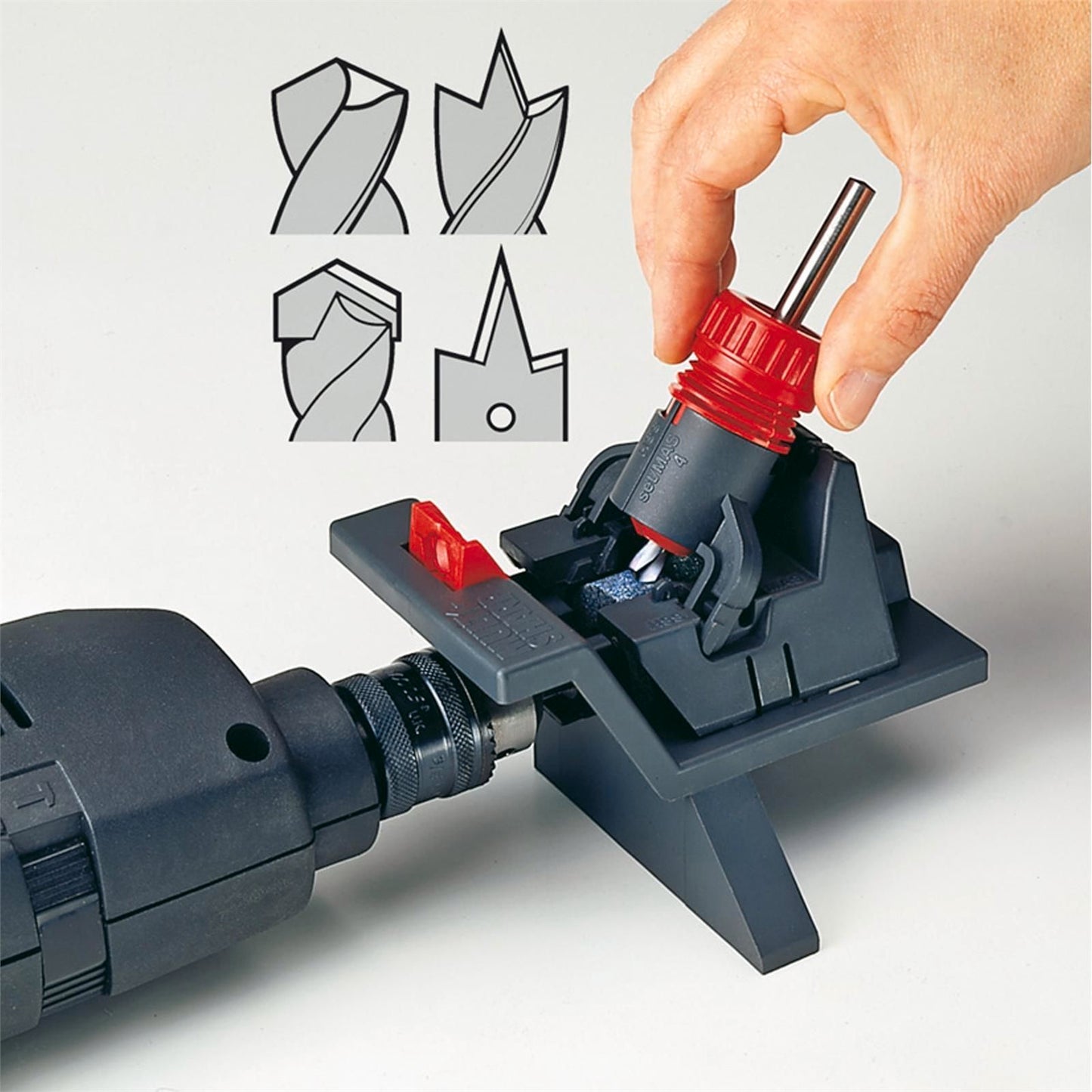 Multi Sharp Drill Bit Sharpener - 3-13mm