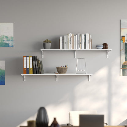 Flexi Storage Home Solutions Wall Strip 145mm White Steel Durable