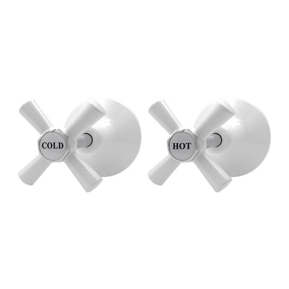 Shaw Mason White Wall Top Assembly - 167 x 67 x 117mm - Pair