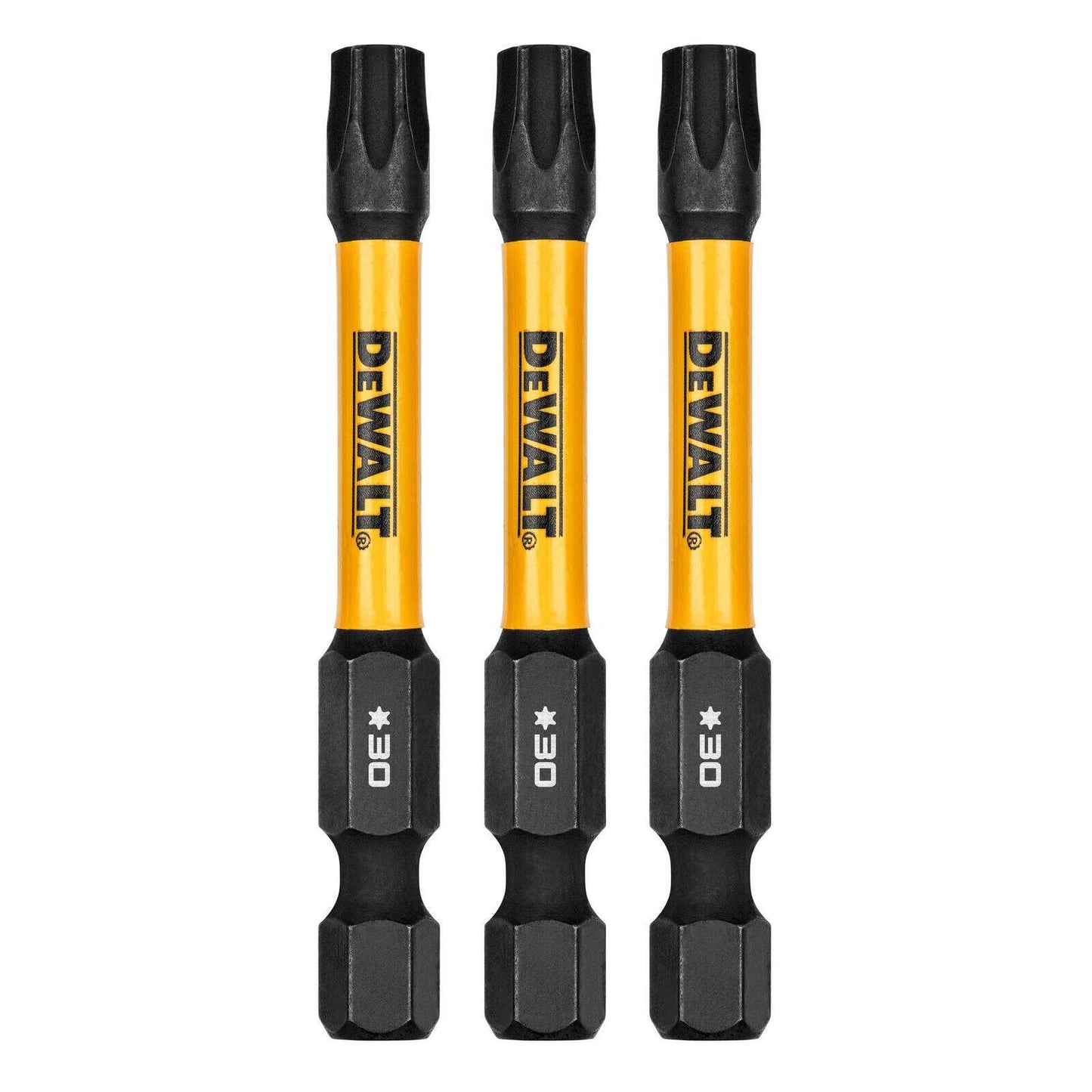 Dewalt Flextorq Screwdriver Bit - TX30 - 57mm - 3 Pack
