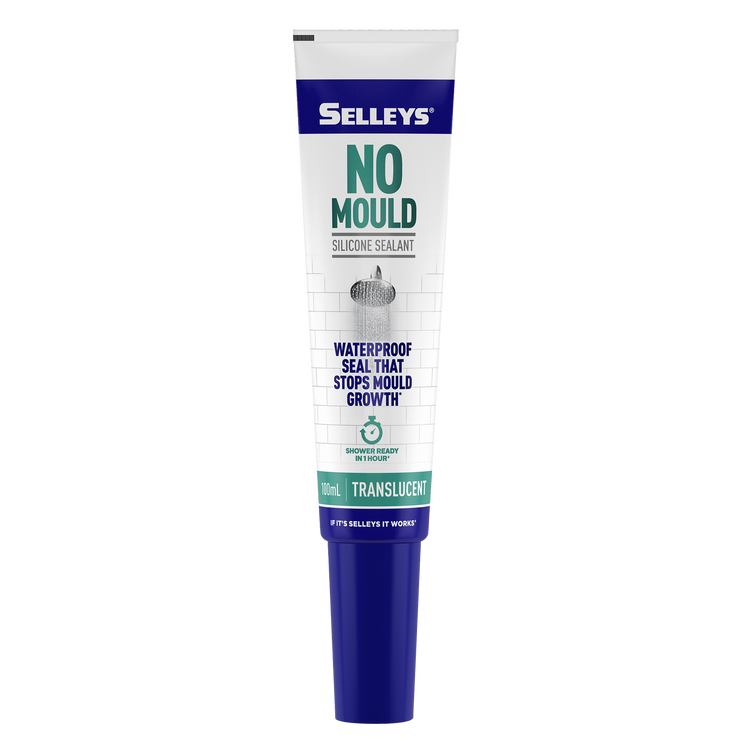 Selleys No Mould Resistant Silicone Sealant 100ml - Translucent