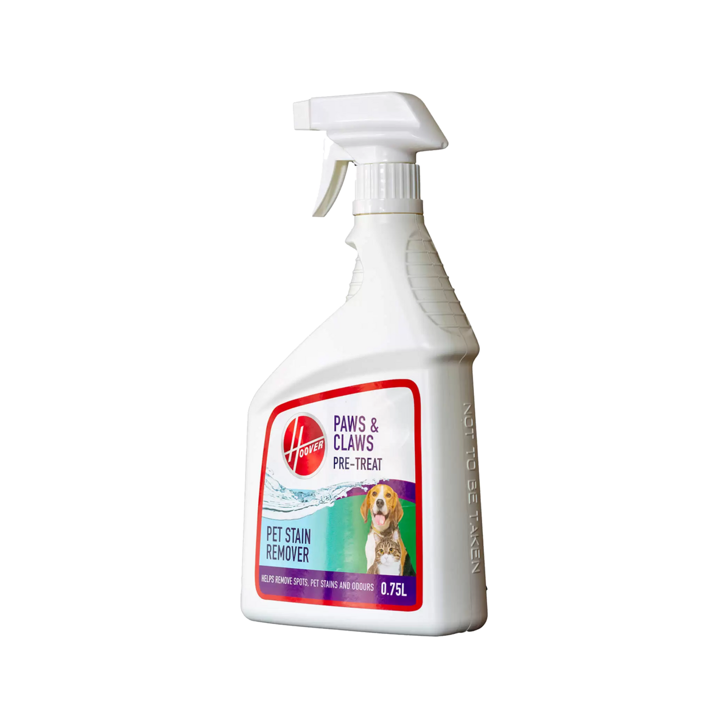 Hoover Paws Claws Pre Treat Pet Stain Remover - 750ml