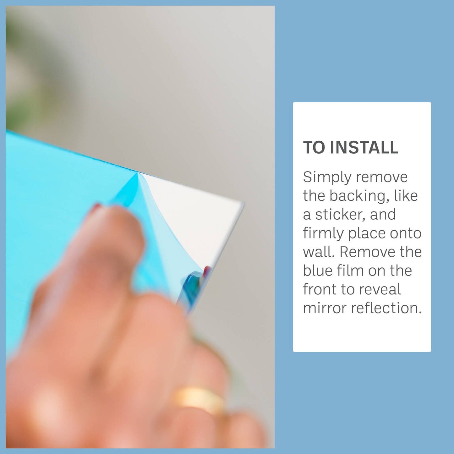 Stylit Cloud Acrylic Mirror - 300 x 200mm - 3 Pack