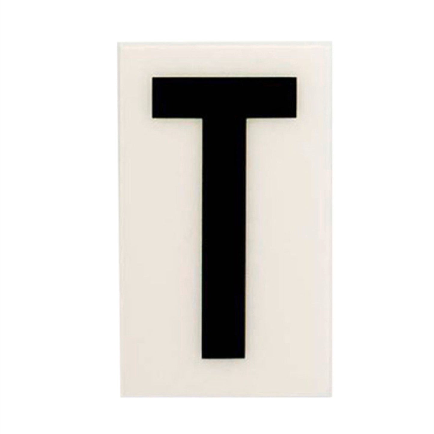 Sandleford Self Adhesive House Letter T - 85mm - White