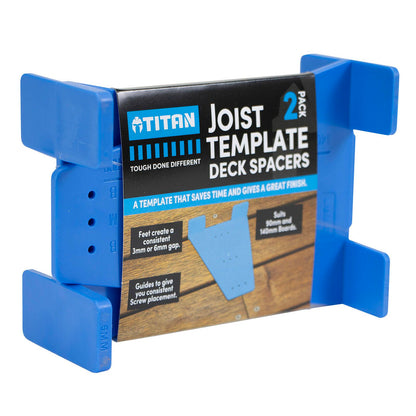 Titan Install Decking Joist Template Spacer - 135 x 100mm - 2 Pack