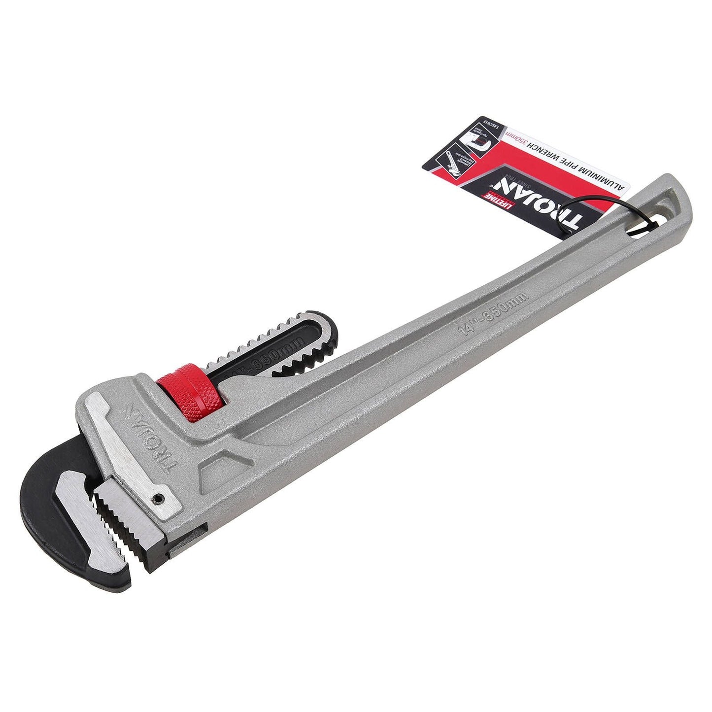Trojan Aluminium Pipe Wrench - 350mm - 55mm Capacity
