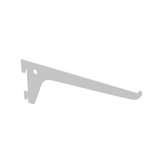 Flexi Storage Home Solutions Basic Shelving 200mm White Single Slot Bracket