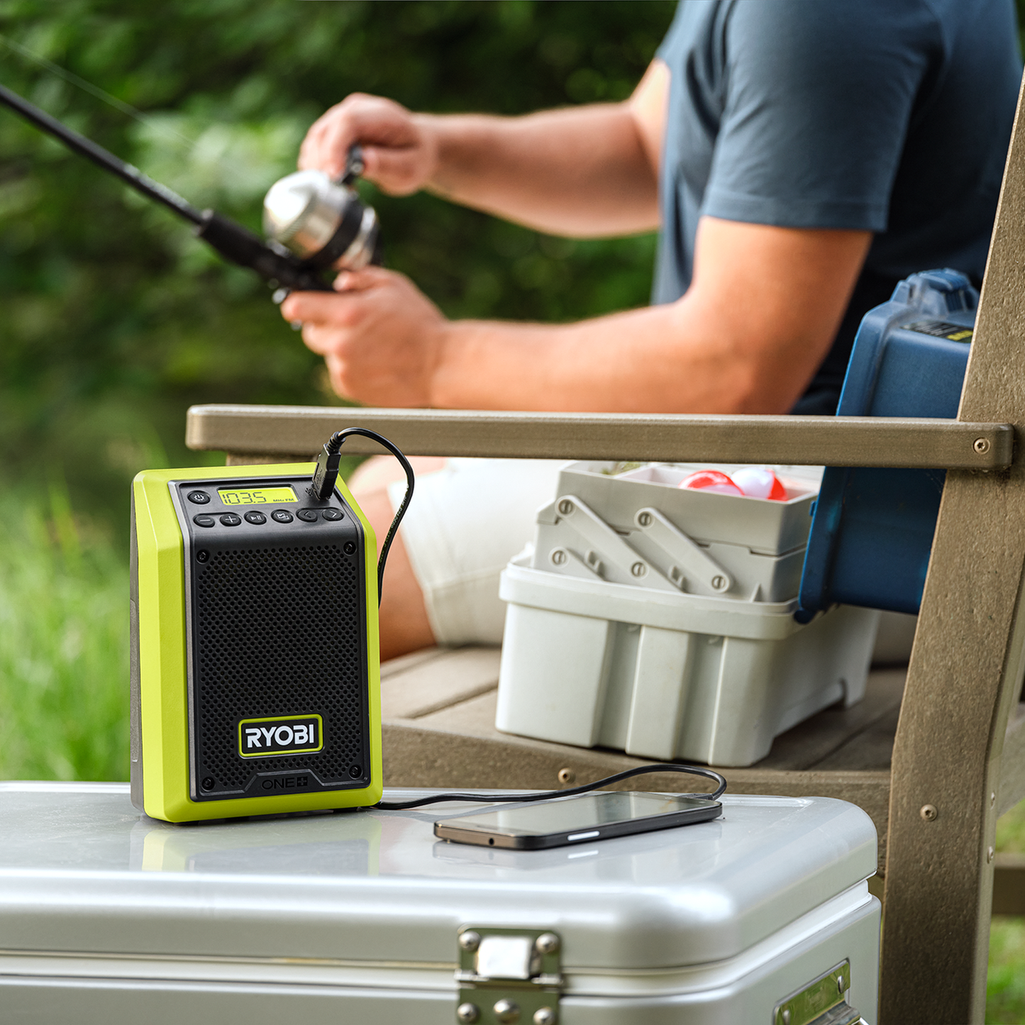 Ryobi Radio with Bluetooth - RR18 - 18V ONE+ - 75mm Speaker
