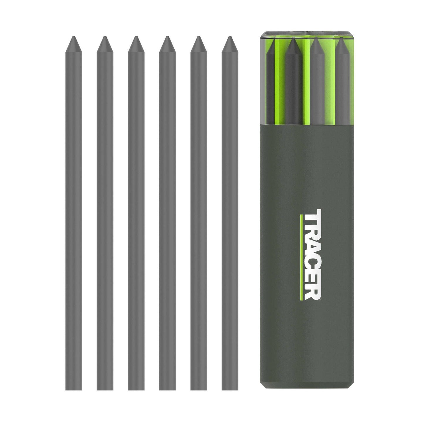 Tracer Pro 5 Graphite Replacement Leads - 5.2mm - 6 Pack