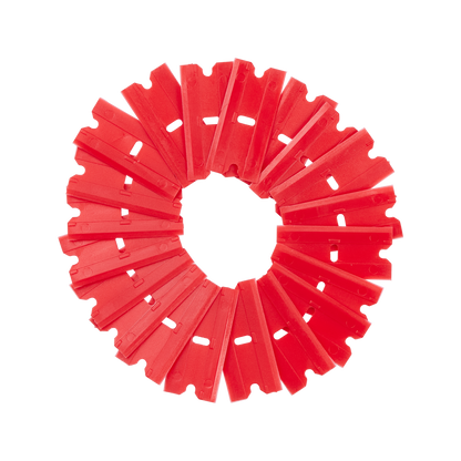 Trojan Plastic Scraper Blades - 20 Pack