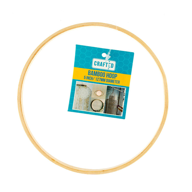 Crafted Bamboo Ring - 5"