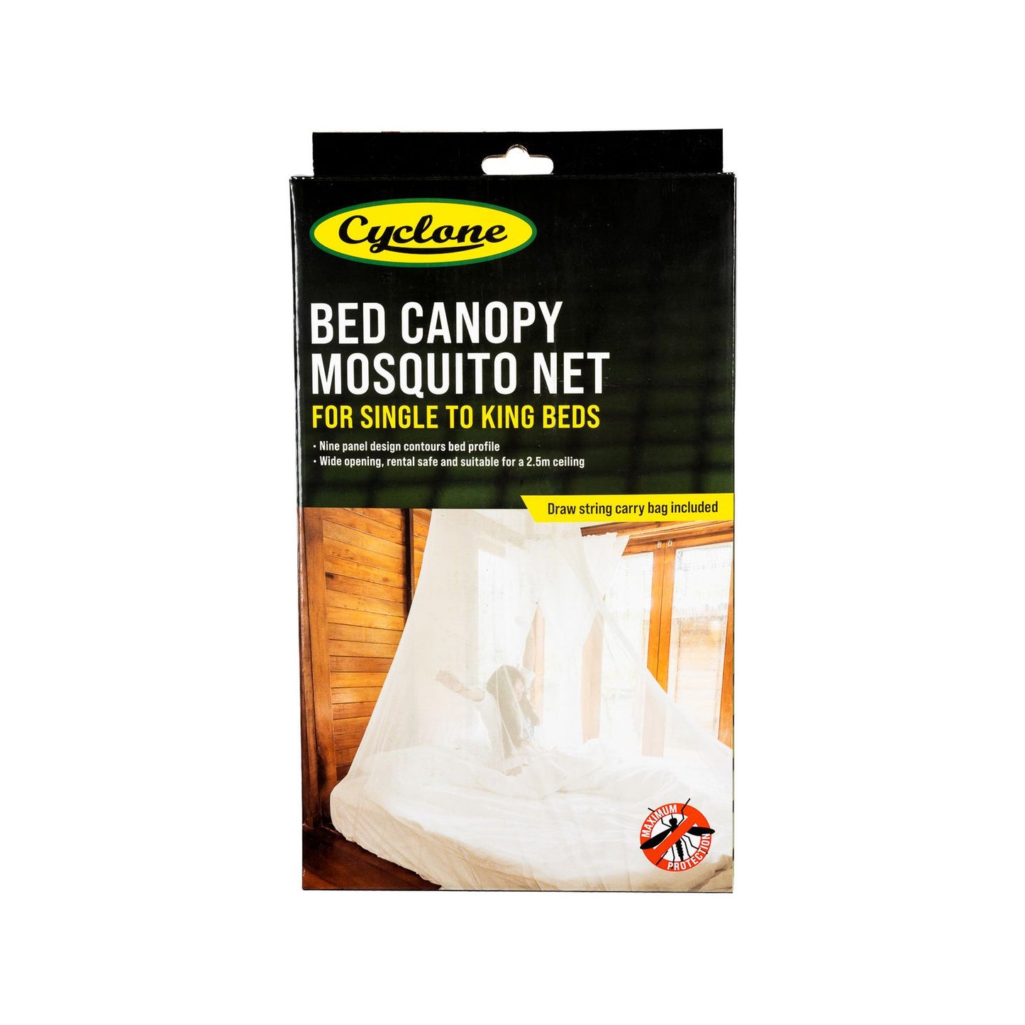 Cyclone Bed Canopy Mosquito Net - King Size