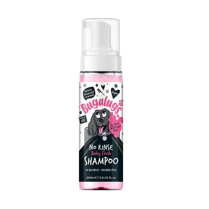 Bugalugs No Rinse Dog Shampoo - 200ml - Baby Fresh