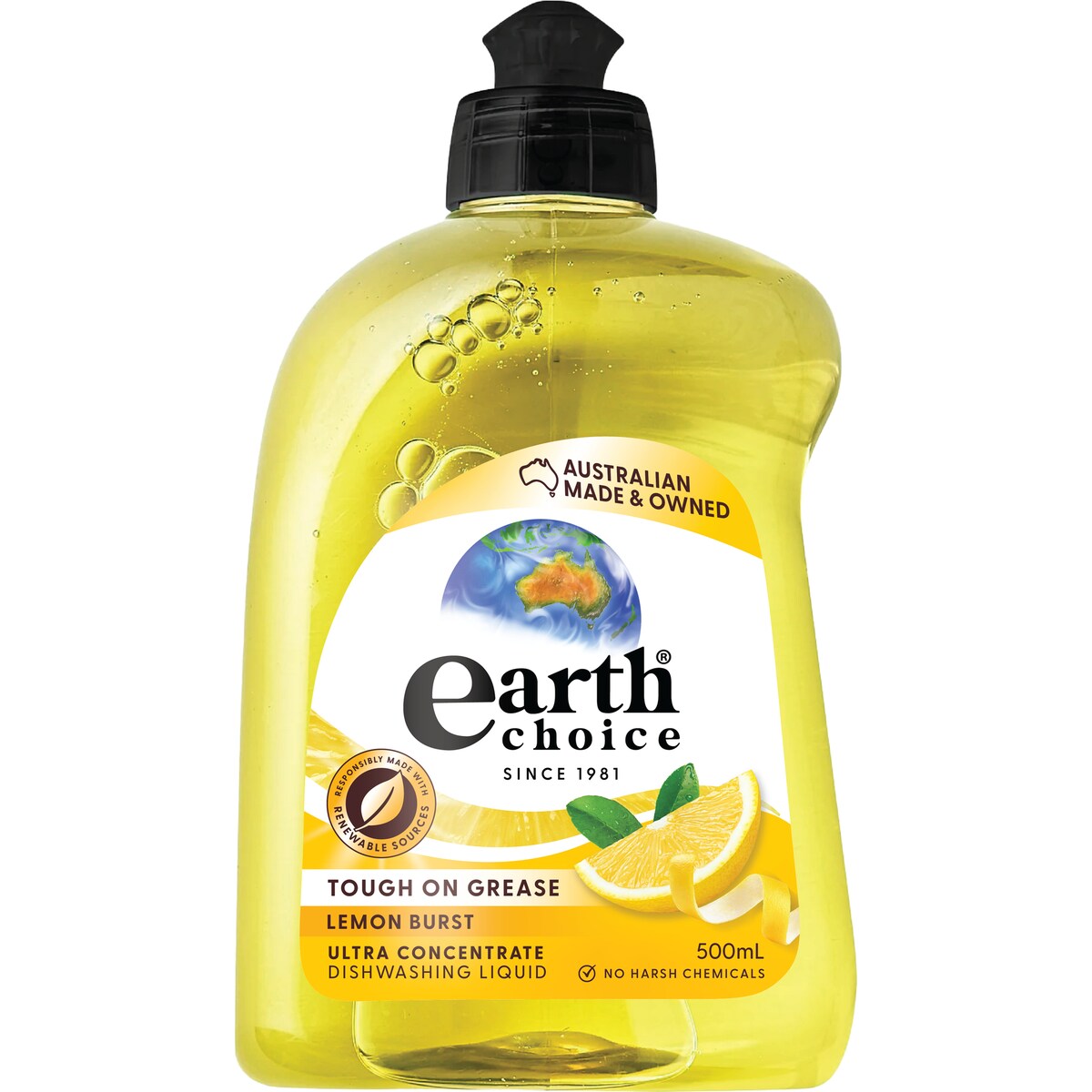 Earth Choice Lemon Burst Dishwash 500mL