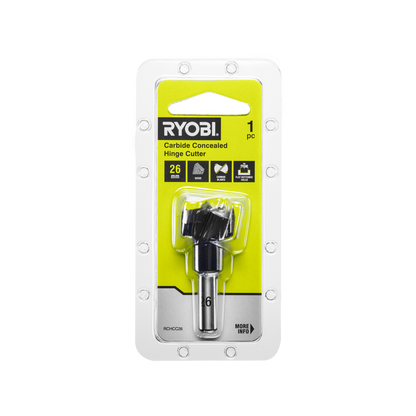 Ryobi Carbide Concealed Hinge Cutter - 26mm