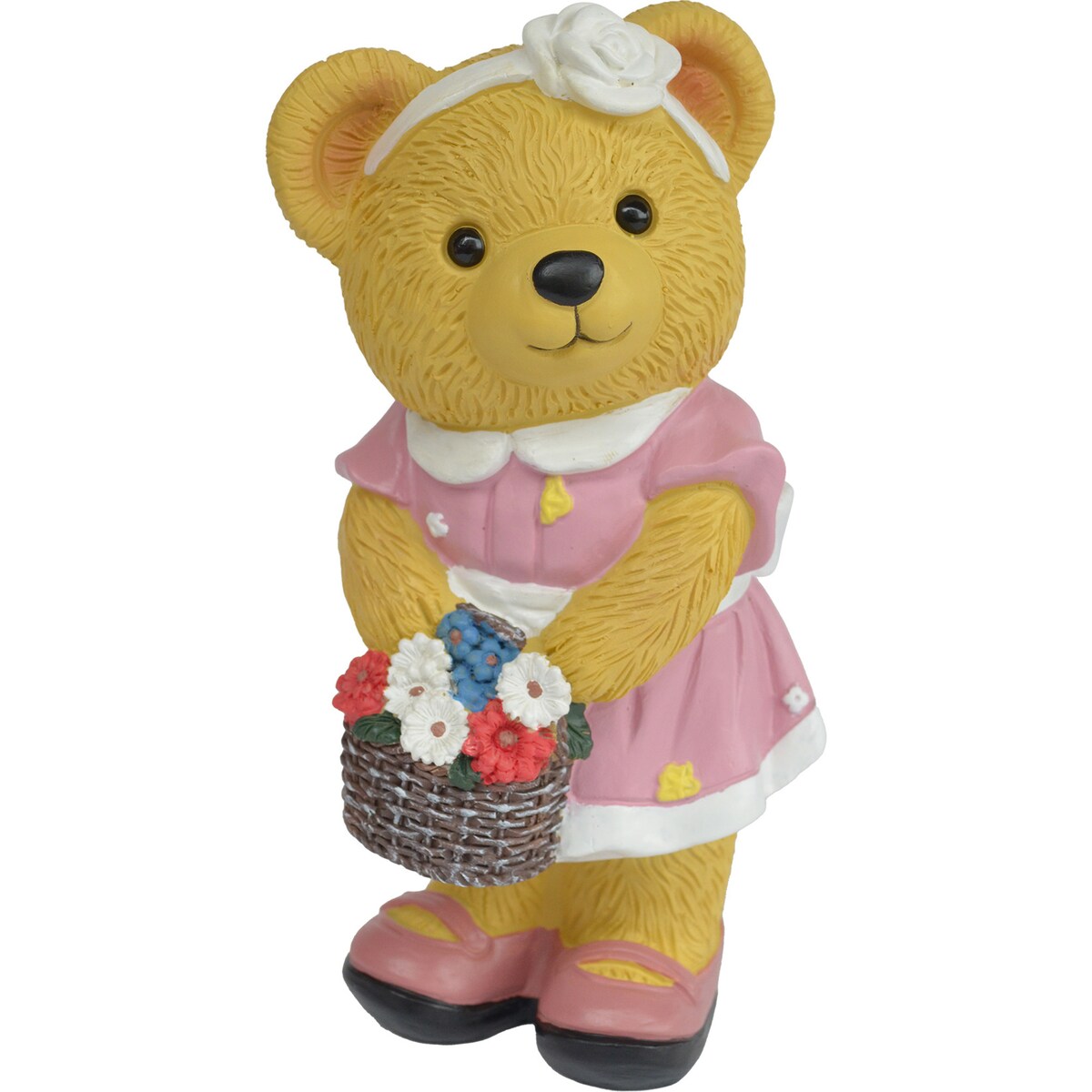 Garden Dream Bear Flower Basket Each