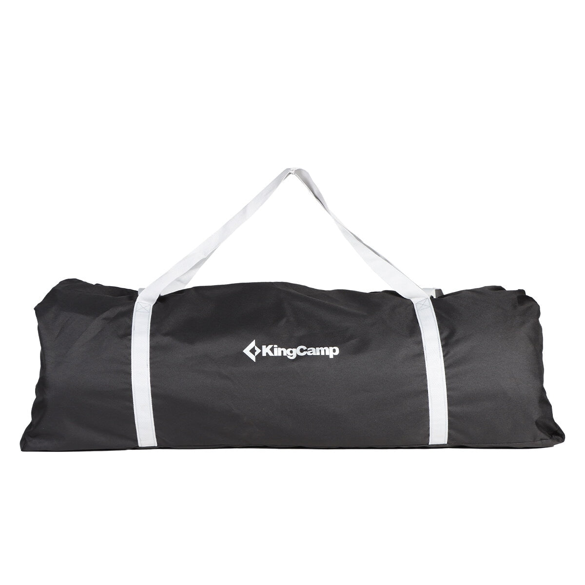 Kingcamp Oversized Padded Double Camping Chair Grey Portable 272kg