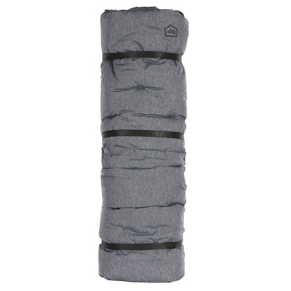 Kingcamp Oversized Padded Double Camping Chair Grey Portable 272kg