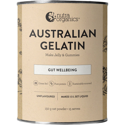 Nutra Naturals Australian Gelatin Powder 150g