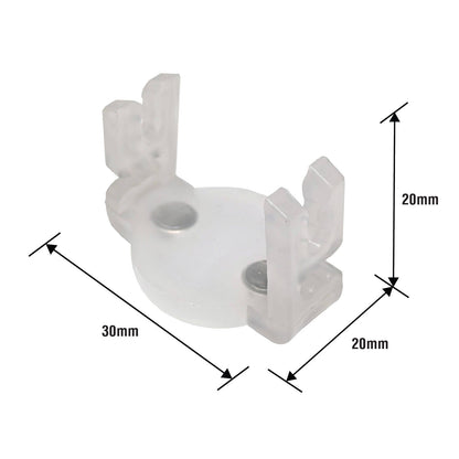 Everhang Magnetic Light Clip - 30mm - 100 Pack