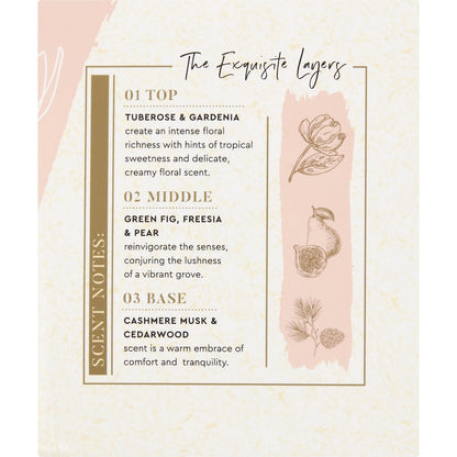 Zenzone Soy Blend Candle Gardenia Blush & Musk 260g