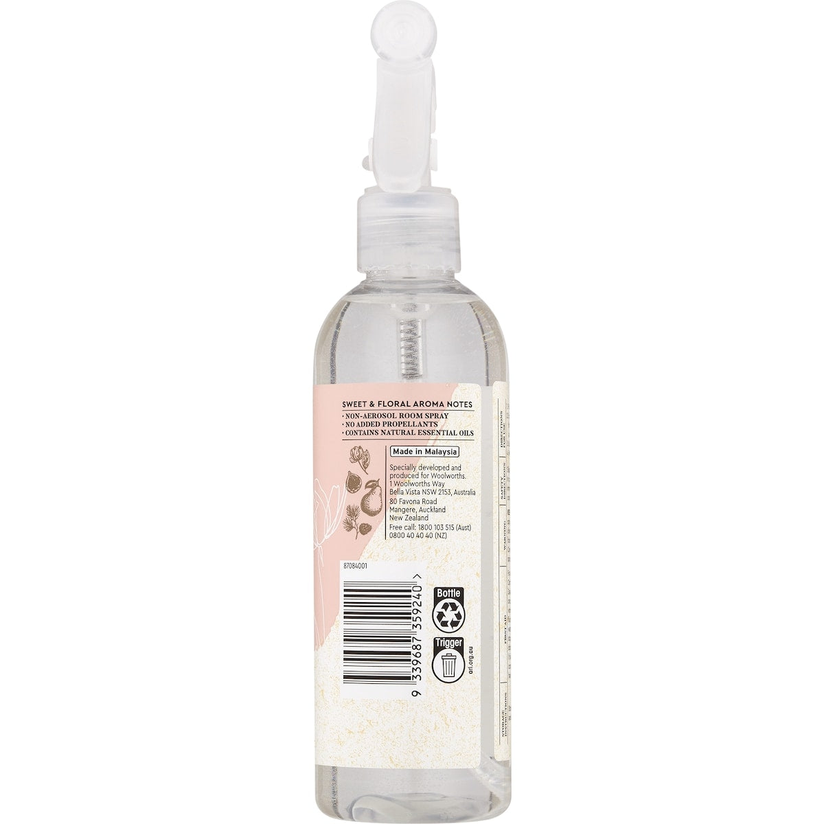 Zenzone Room Spray Gardenia Blush & Musk 250ml