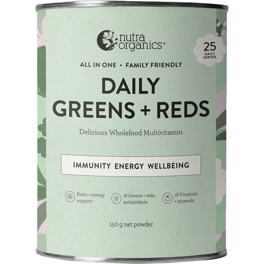 Nutra Naturals Daily Greens & Reds Powder 150g