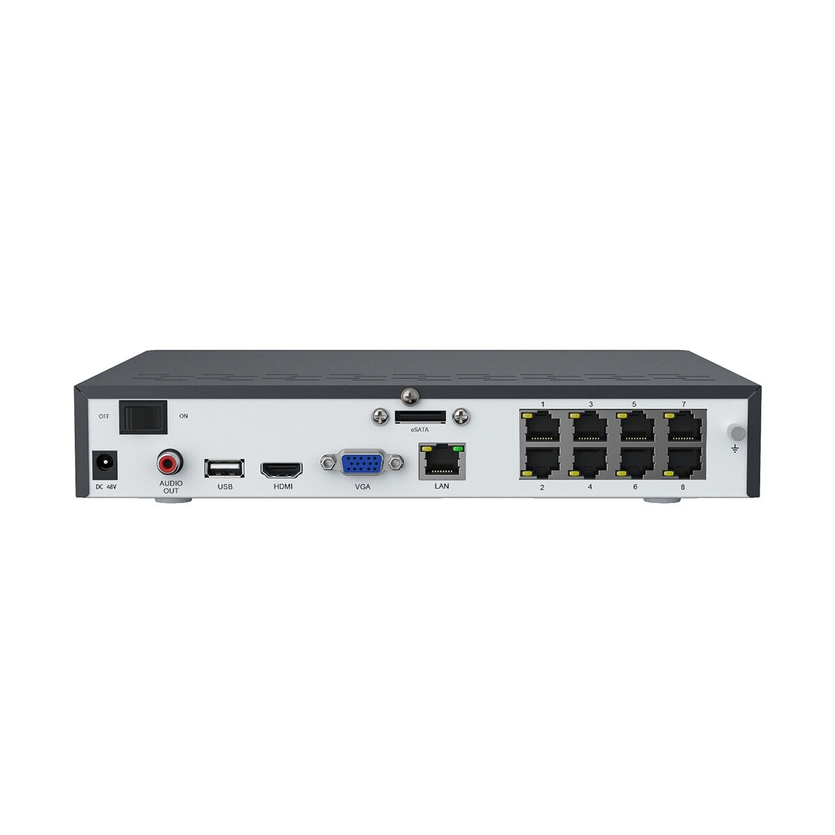 Reolink Nvr 12MP Poe 8-Channel Kit NVS8-12MD41TMP 4 Dome Cameras