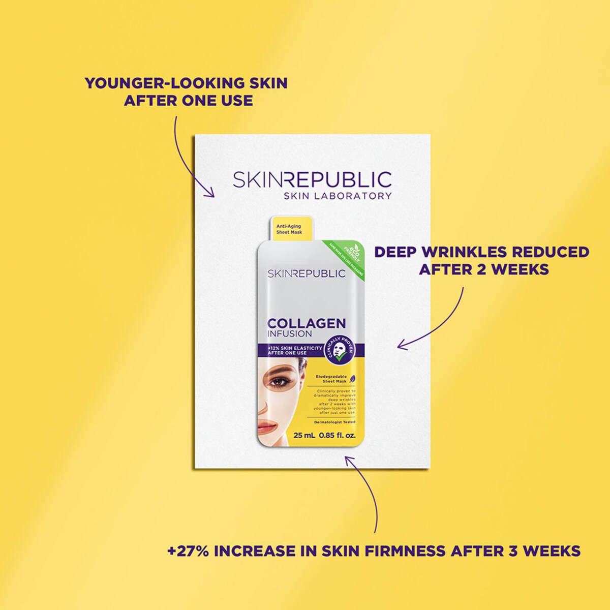 Skin Republic Collagen Infusion Face Mask Each