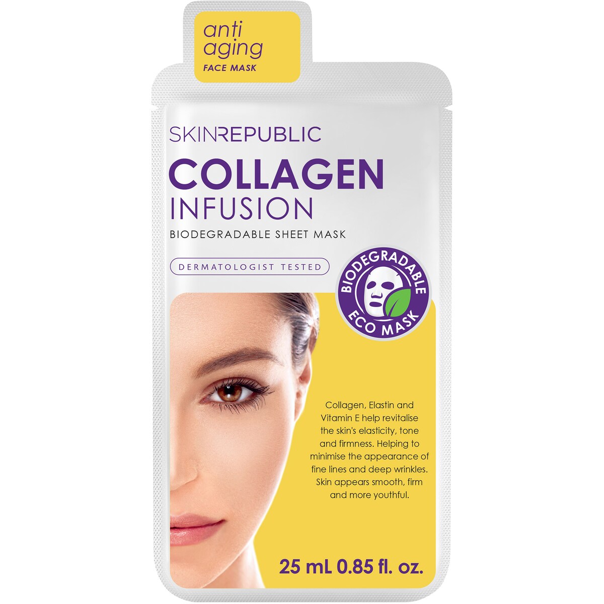 Skin Republic Collagen Infusion Face Mask Each