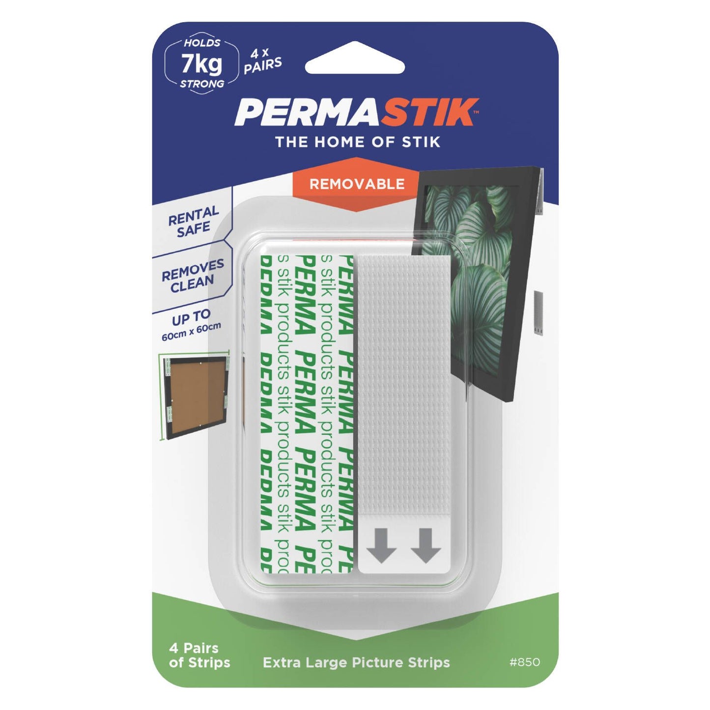 Permastik Extra Large Picture Strips - 4 Pairs - 7kg