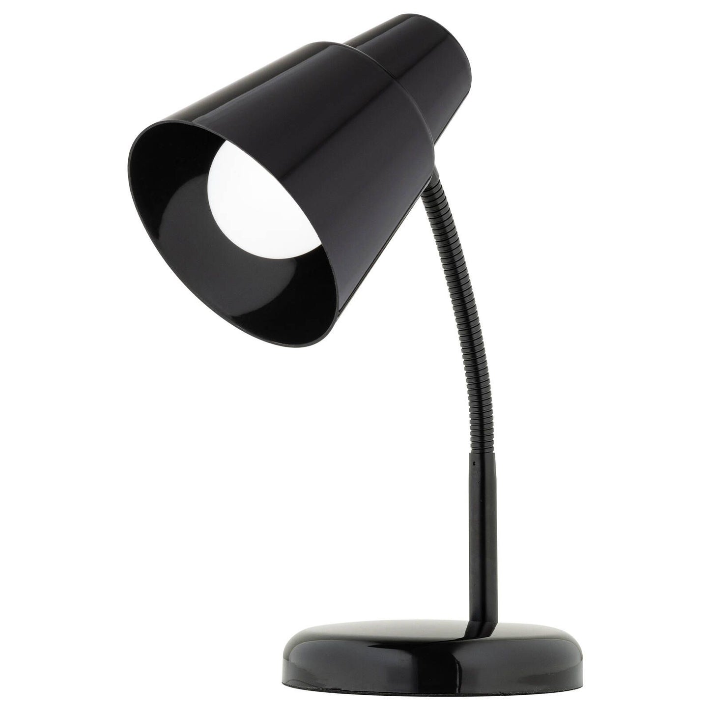 Verve Design Black Brylee Desk Lamp - 135 x 340mm