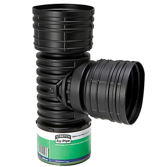 RELN Stretch Ag-Pipe 100mm T Piece