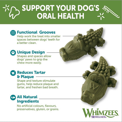 Whimzees Daily Dental Dog Treats Medium 2 Pack