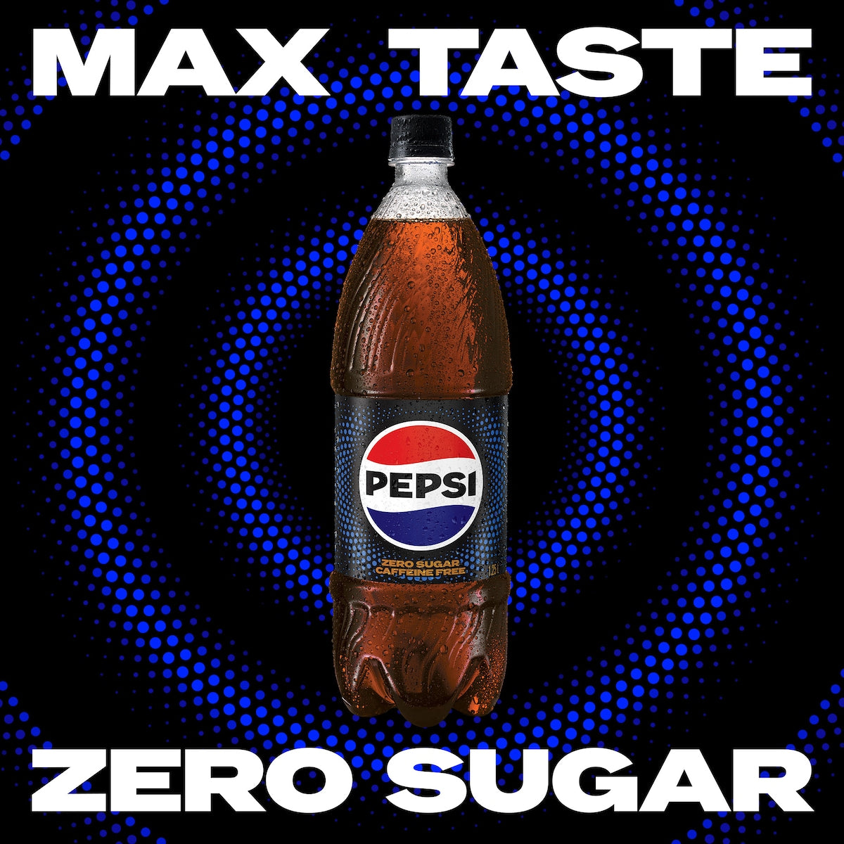 Pepsi Caffeine Free No Sugar Cola Cola Soft Drink Bottle 1.25l