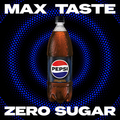 Pepsi Caffeine Free No Sugar Cola Cola Soft Drink Bottle 1.25l