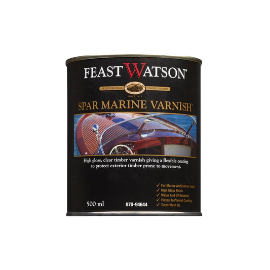 Feast Watson Spar Marine Varnish - 500ml