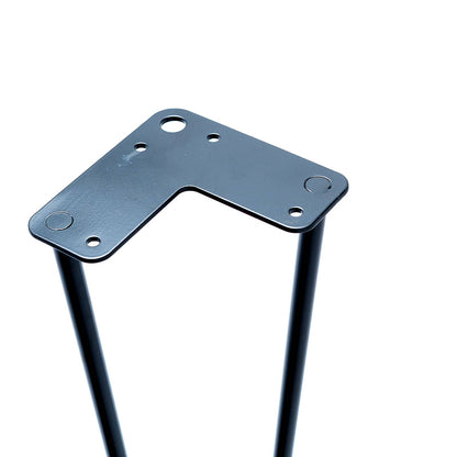 Taskmaster Hairpin Leg - 710 x 12mm - Matte Black